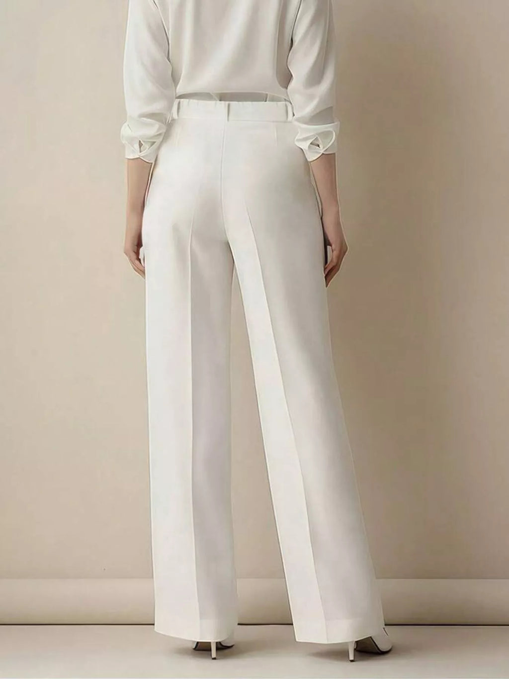 High-Waisted Wide Leg Pants