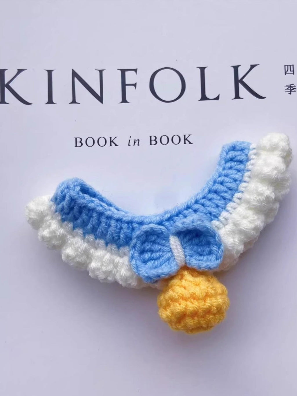 Crochet Pet Collars with Bell