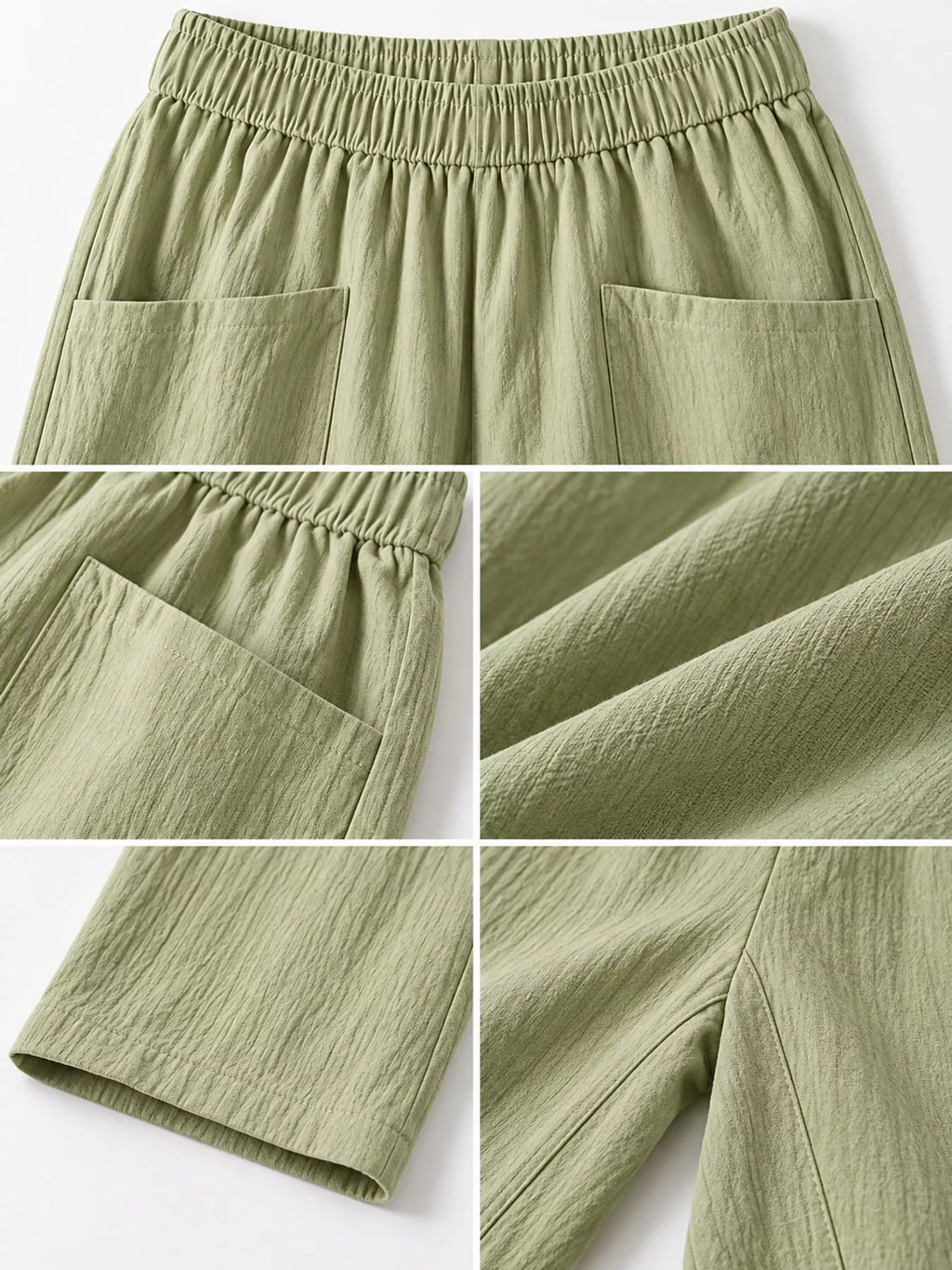 Full Size High-Waisted Elastic Loose Harem Pants Plus Size
