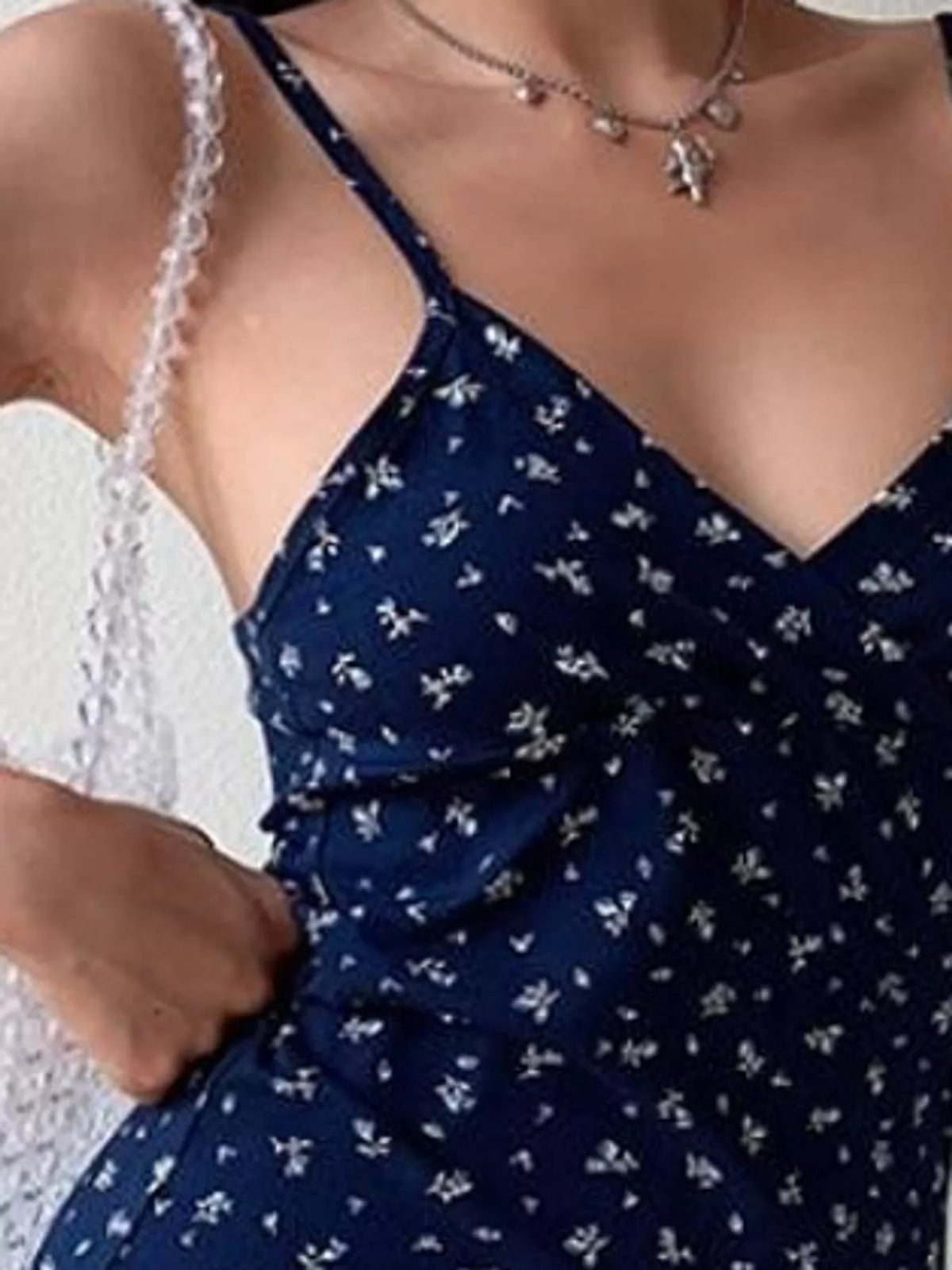Spaghetti Strap Mini Dress