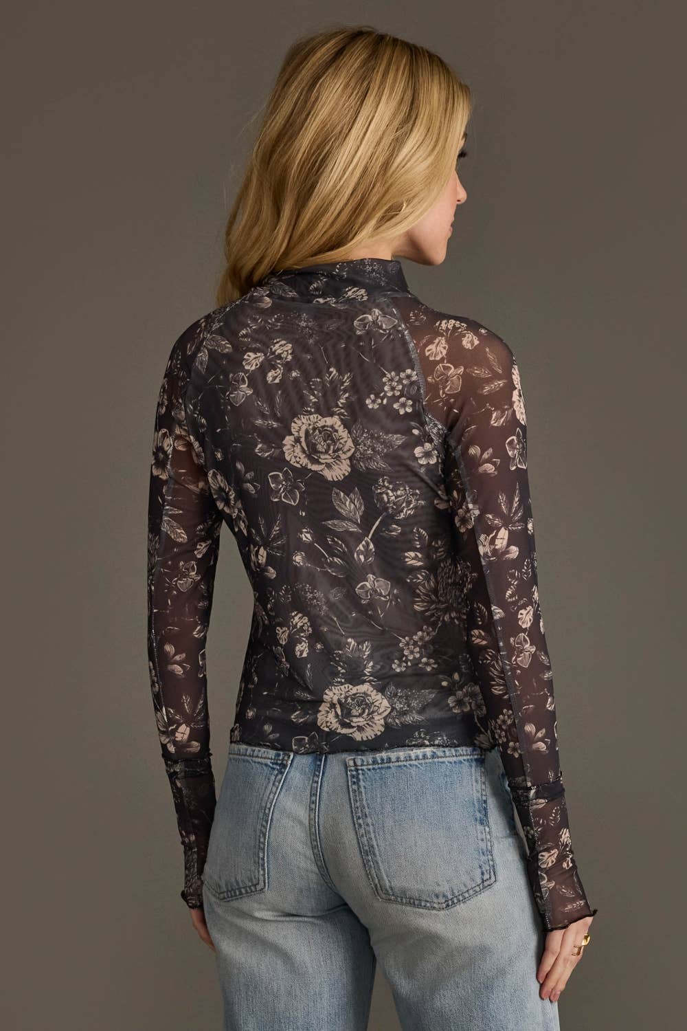 The Shadow Garden Mesh Top
