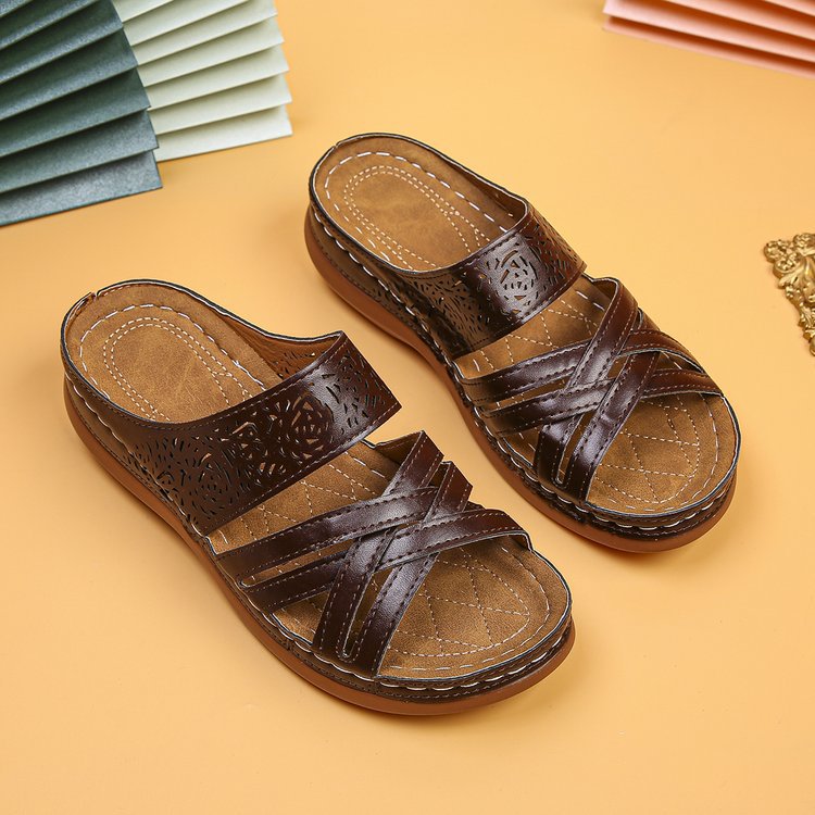 Open Toe Wedge Sandals