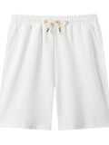 Men's Plus Size Drawstring Shorts with Pockets