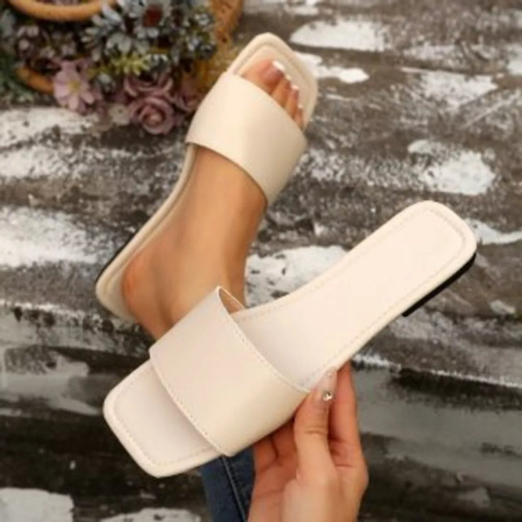 Open Toe Flats Sandals