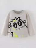 Children's Cute Graphic Long Sleeve T-Shirt