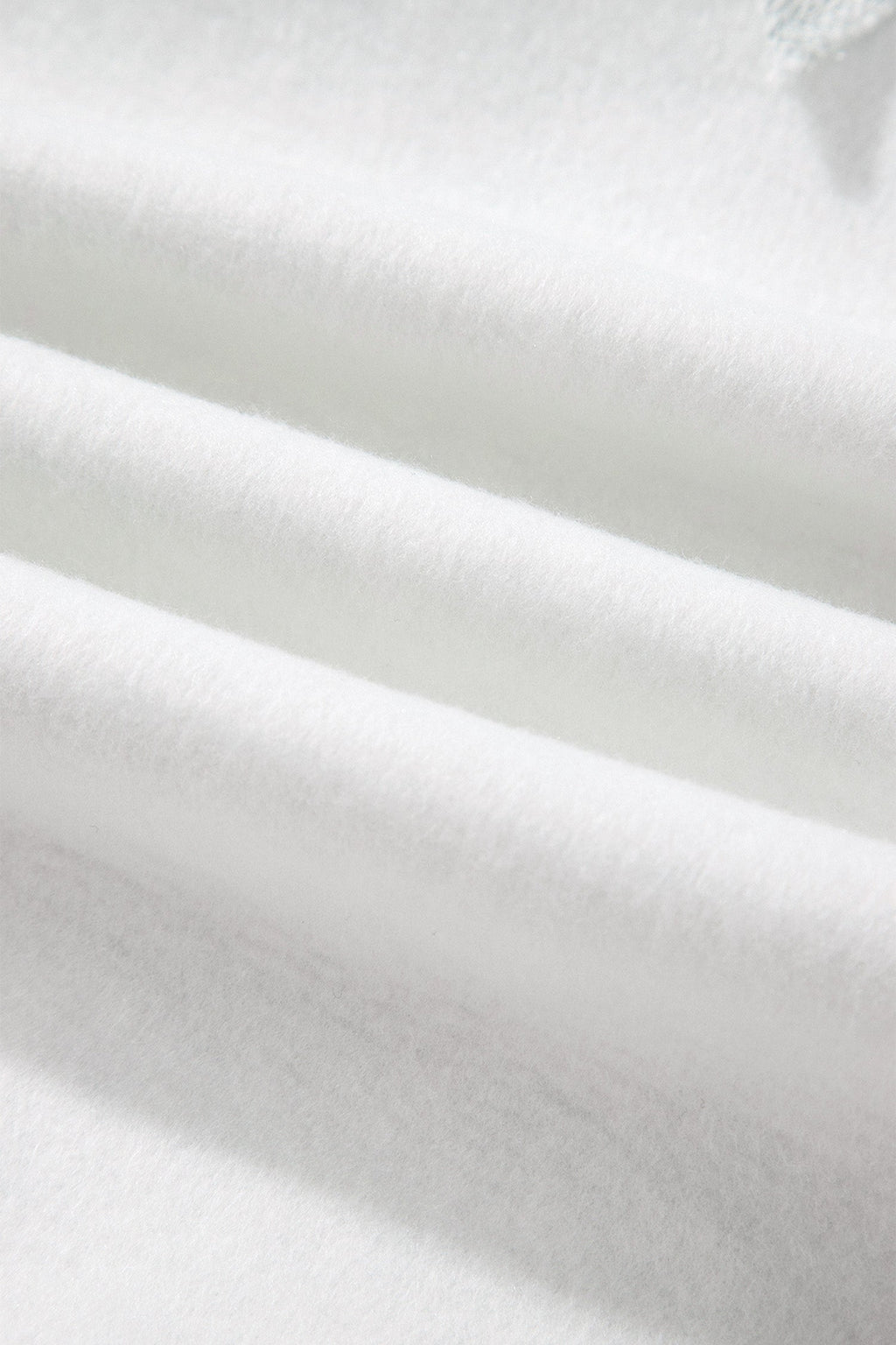 Solid Fleece Lined Mock Neck Ribbed Trim Sweatshirt
