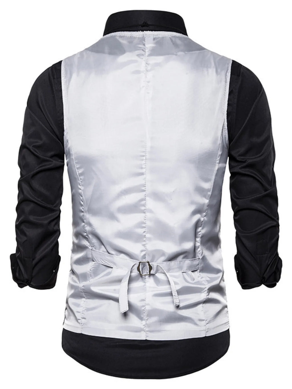 Men's Sequin Slim Fit Vest