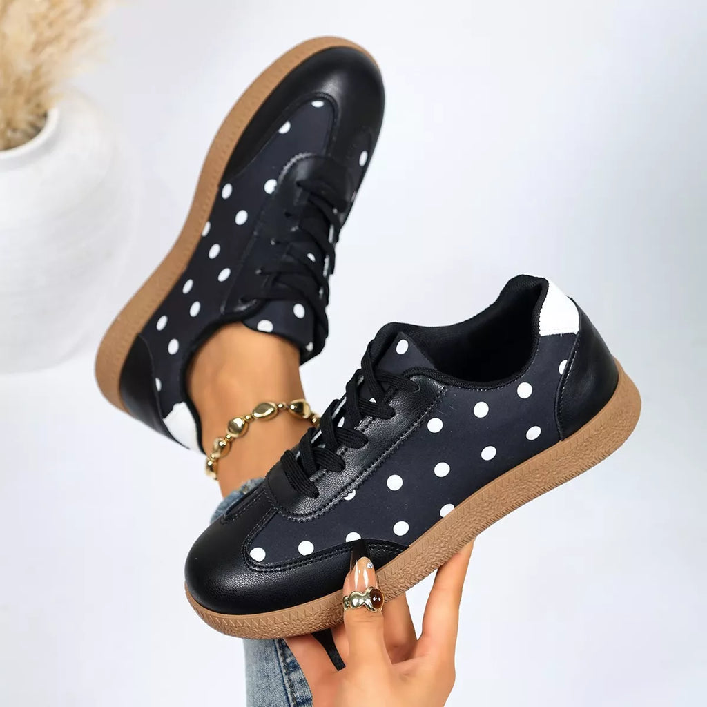 Polka Dot Casual Sneakers