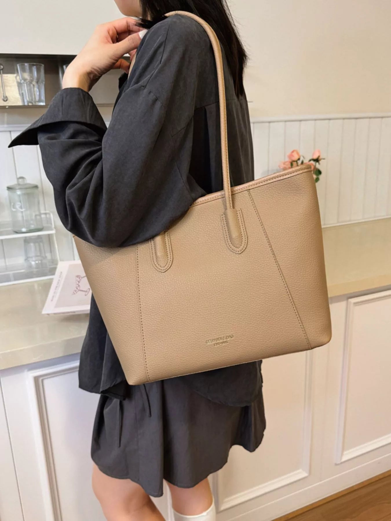 PU Leather Shoulder Bag