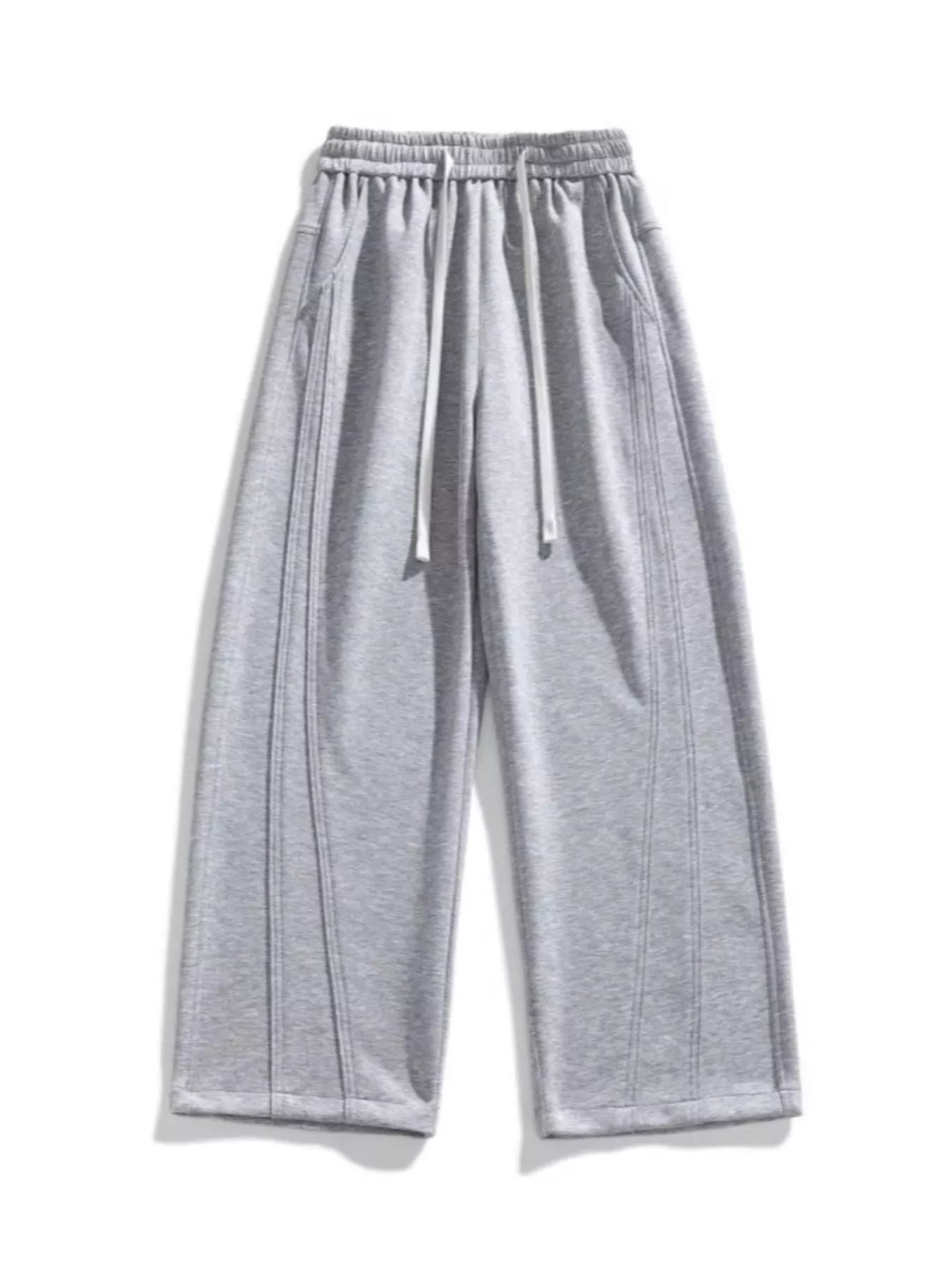Men's Plus Size Loose Fit Wide Leg Casual Pants