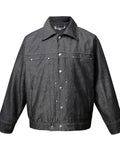 Men's Snap Down Long Sleeve Denim Jacket