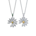Daisy Zircon Necklace Collection