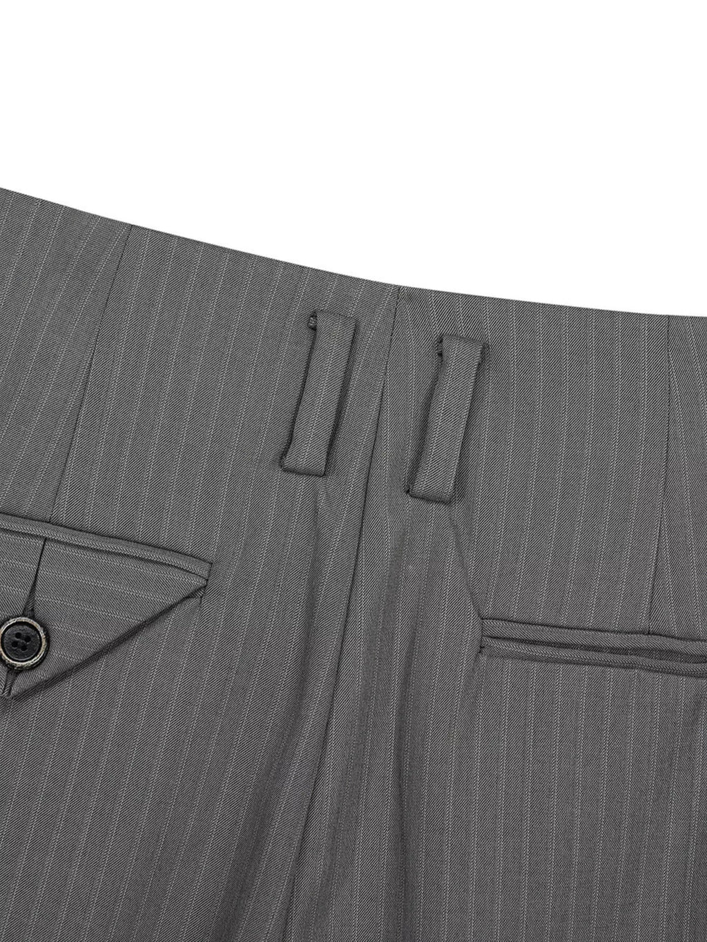 Men's Striped Wide-Leg Pants