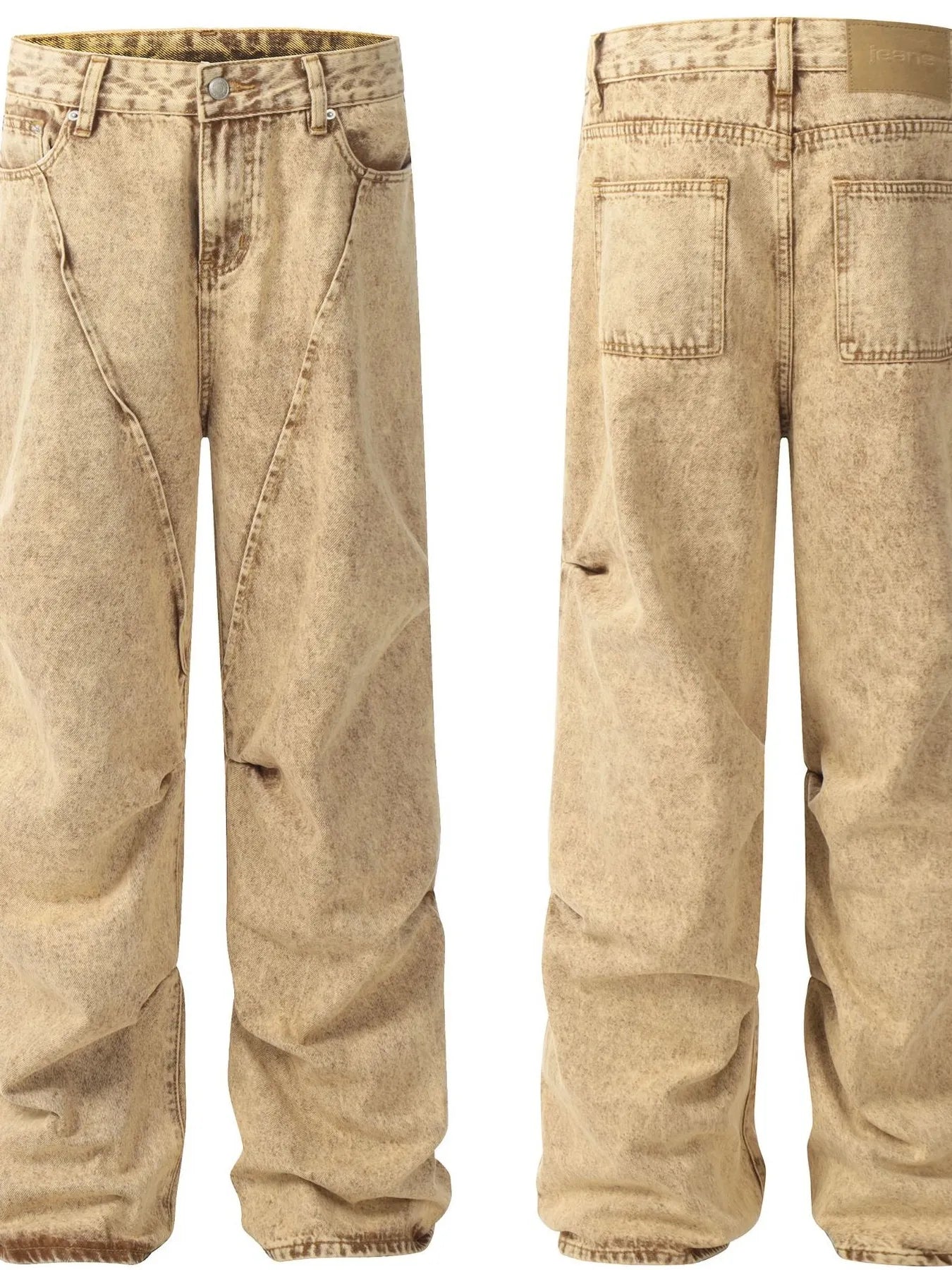 Men's Vintage Washed Relaxed Fit Jeans