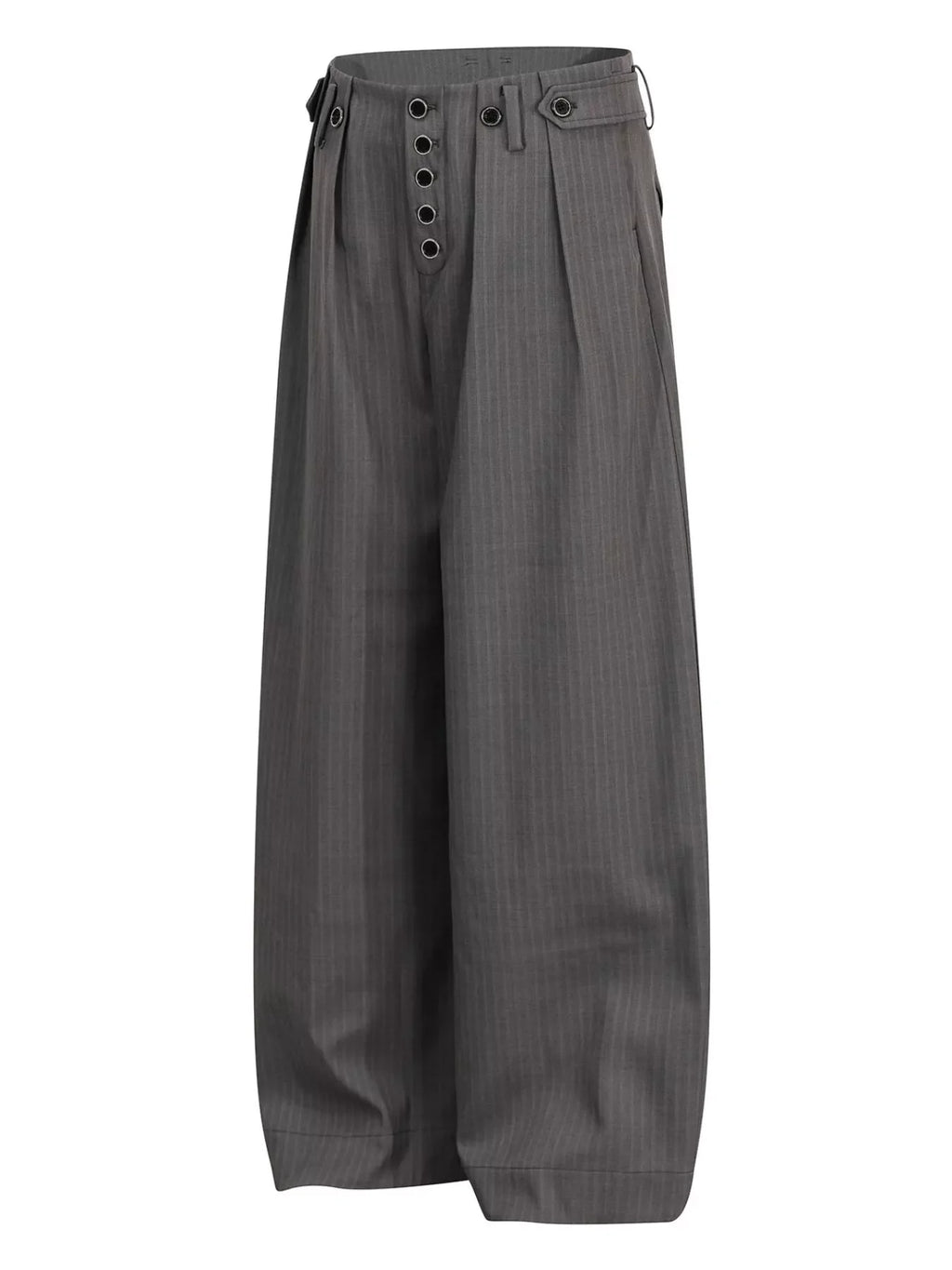 Men's Striped Wide-Leg Pants