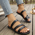 Open Toe Flats Sandals