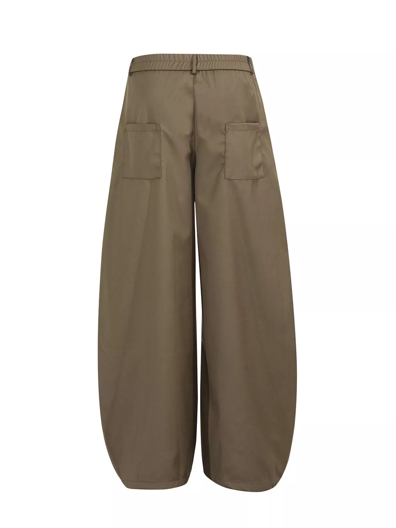 Men's Wide Leg Pants with Pleated Front