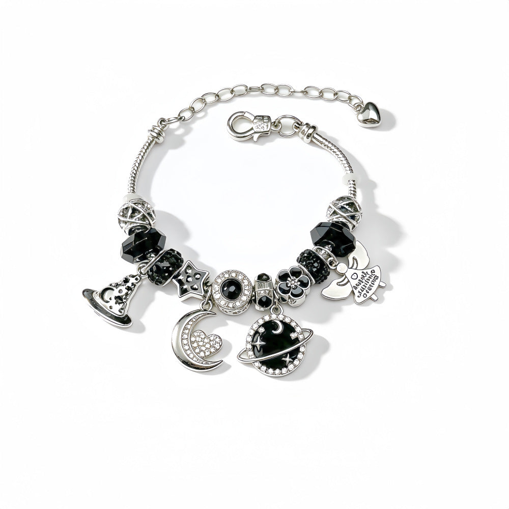 Magic Wizard Hat Planet Snake Bone Bracelet