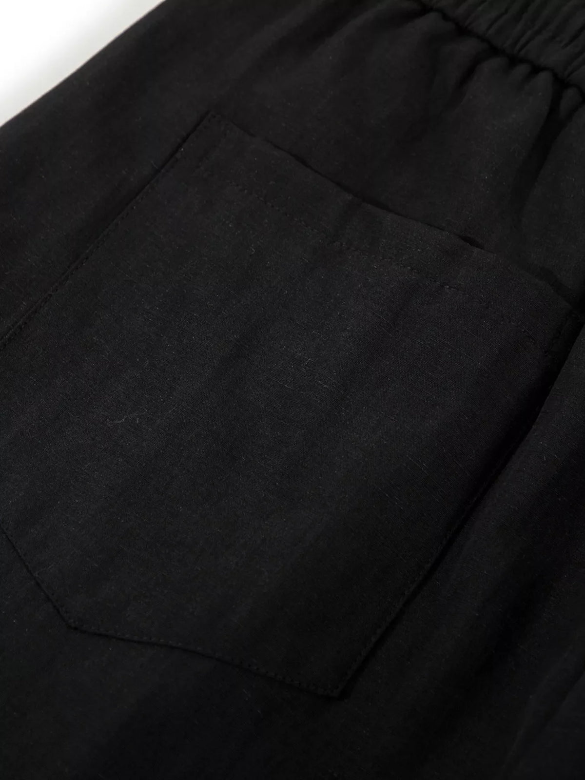 Men's Wide-Leg Drawstring Pants