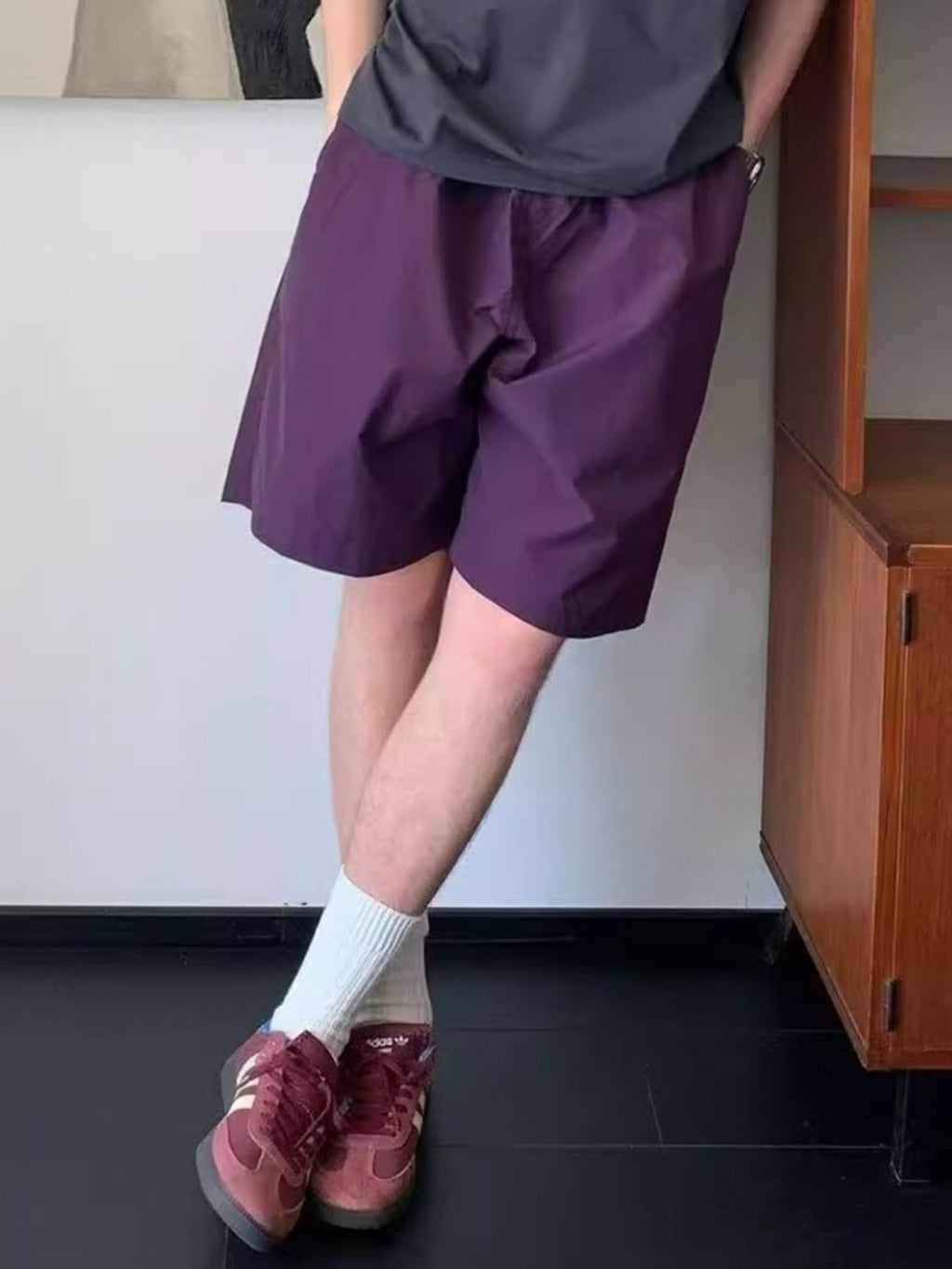 Men's Plus Size Casual Elastic Waist Lightweight Shorts