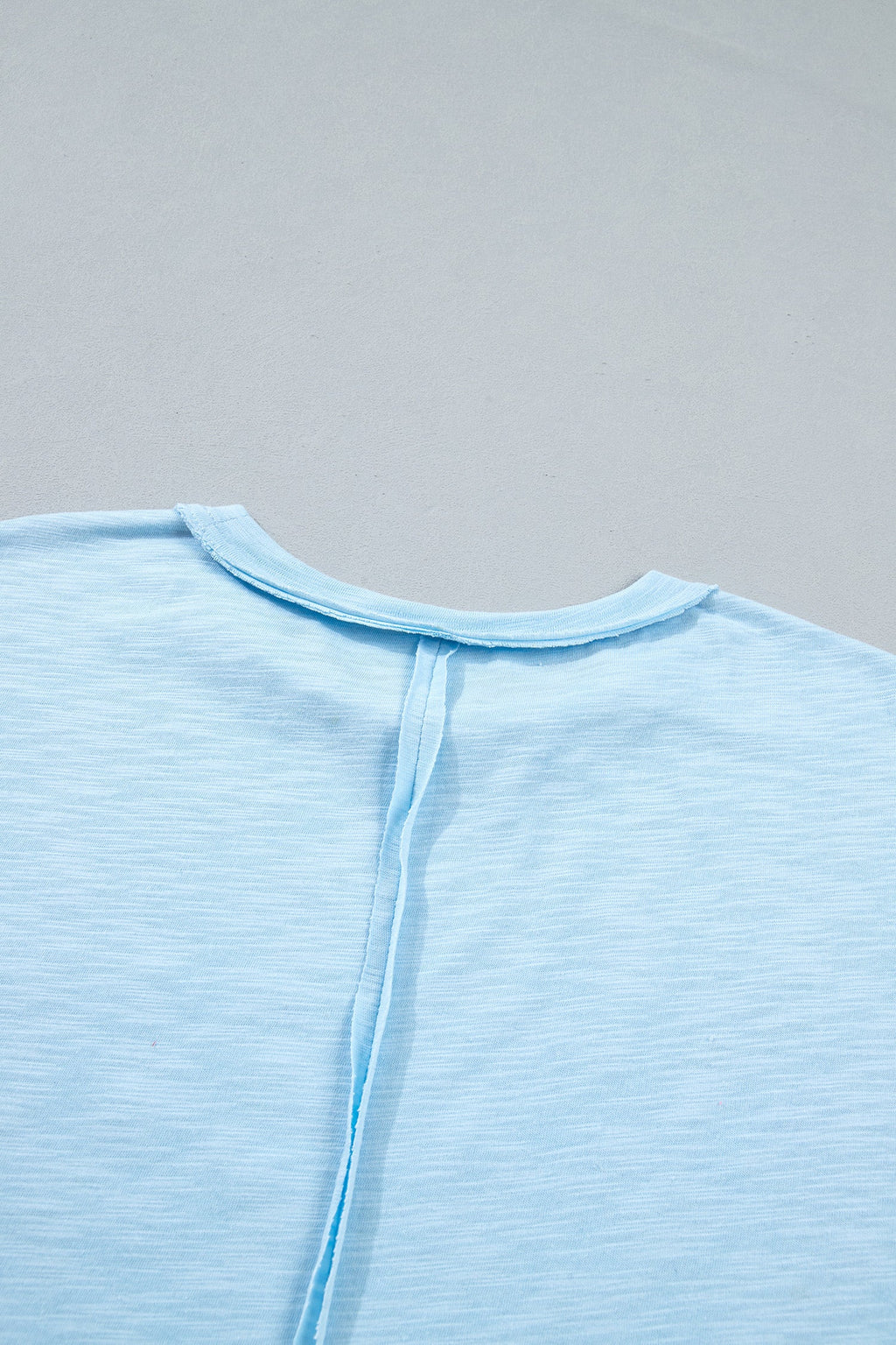 Mist Blue Western Mallard Oversized Tee