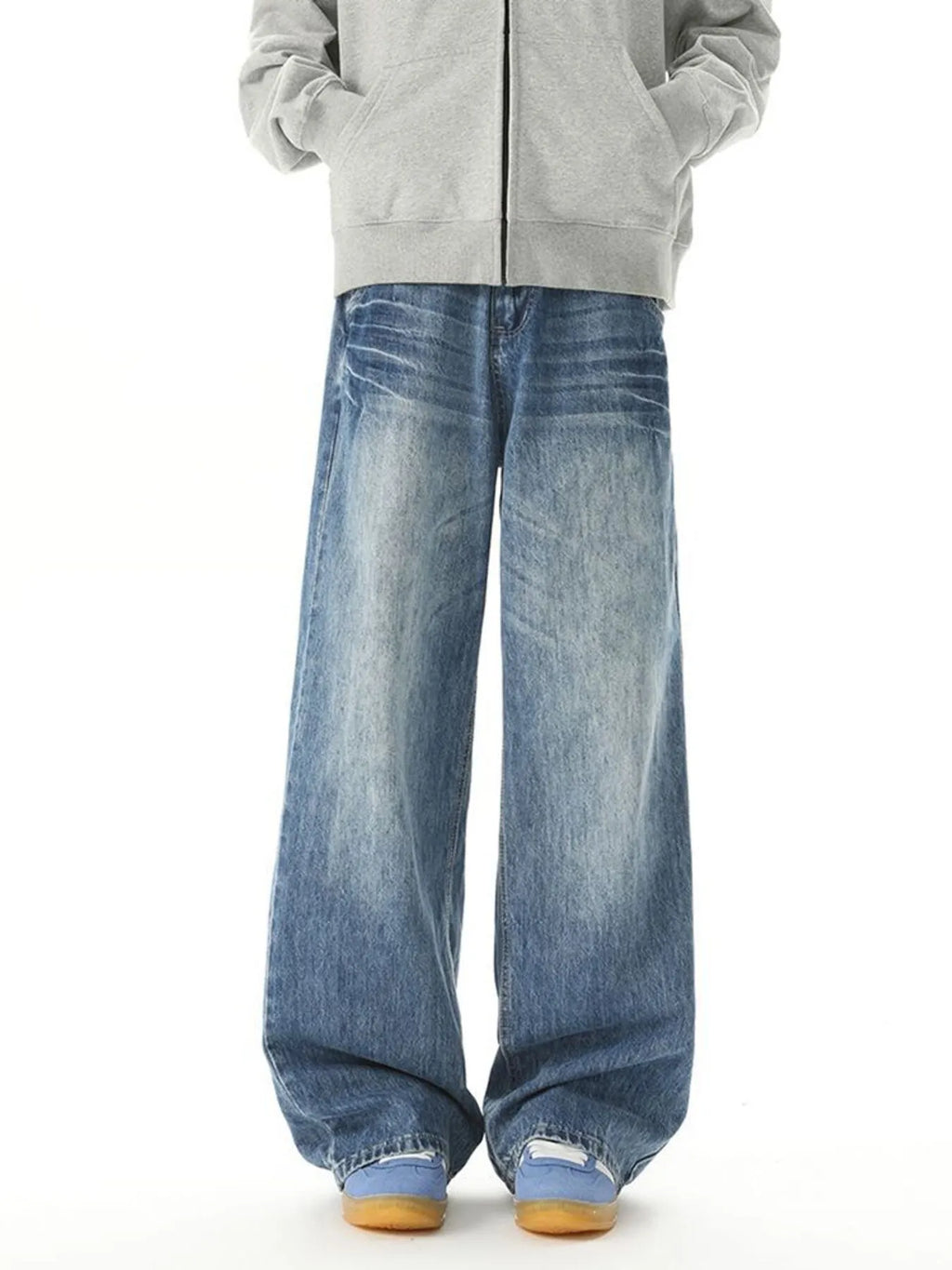 Men's Wide Leg Jeans
