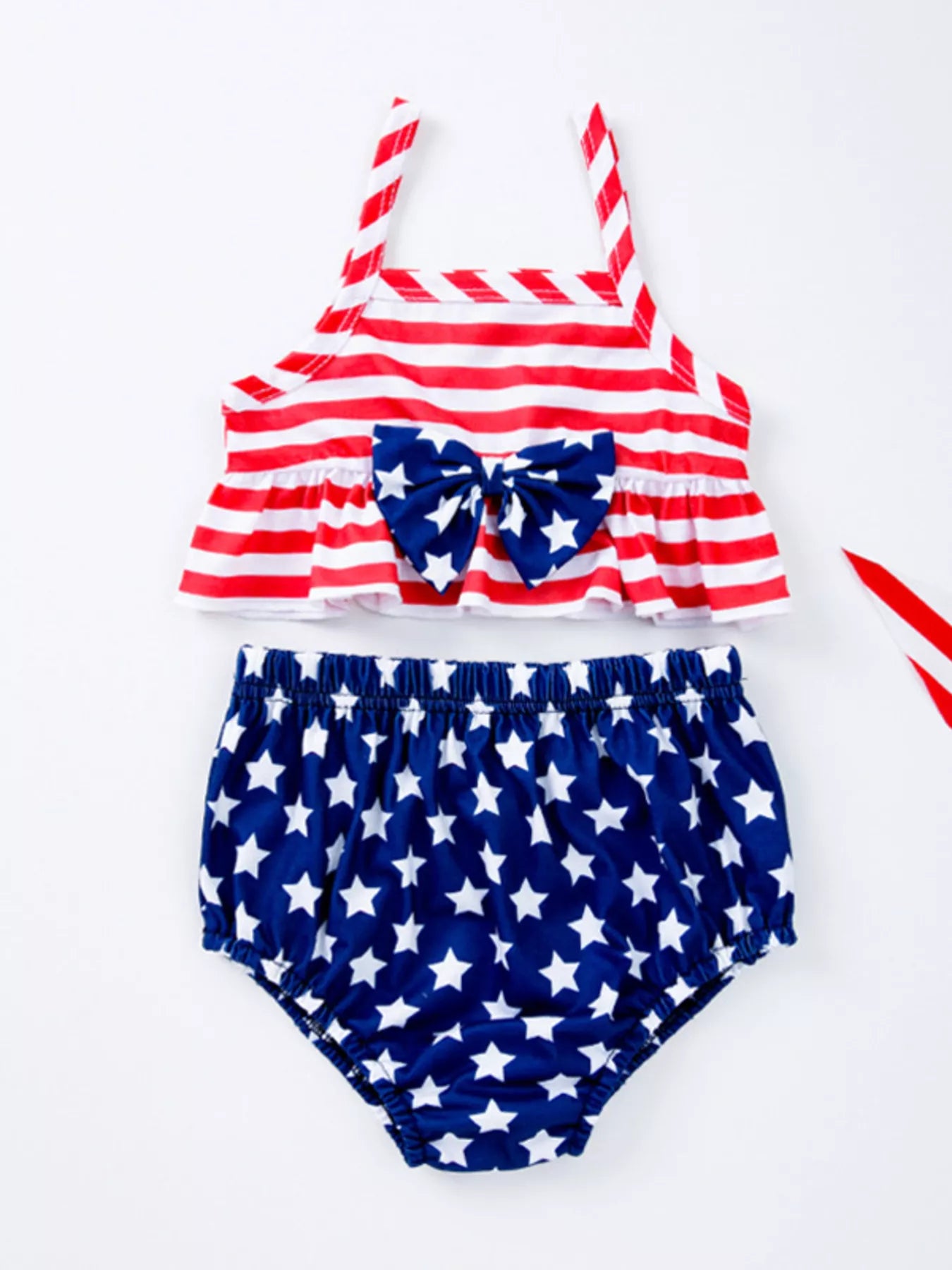 Children's Patriotic Star-Spangled Outfit Set