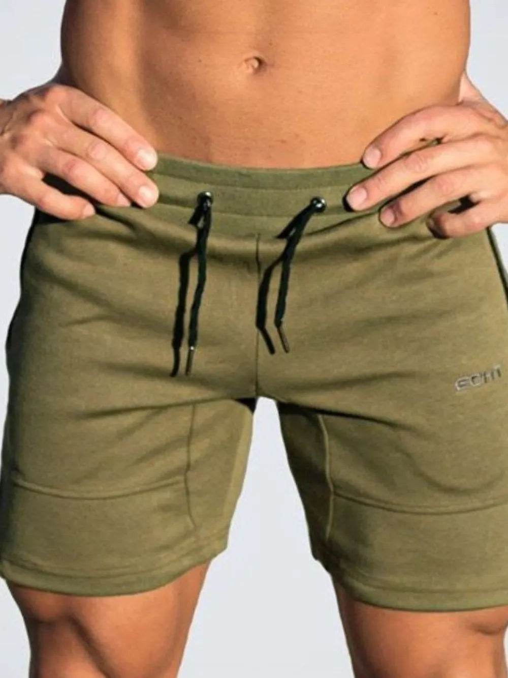 Men's Plus Size Drawstring Shorts
