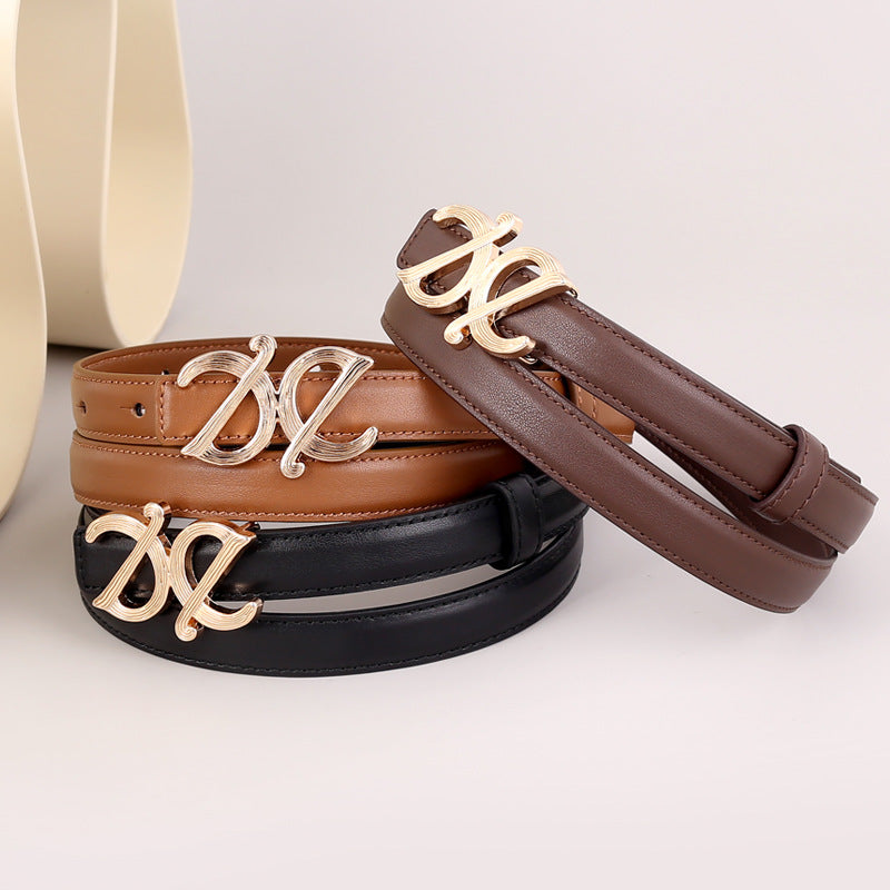 Buckle Leather Belt