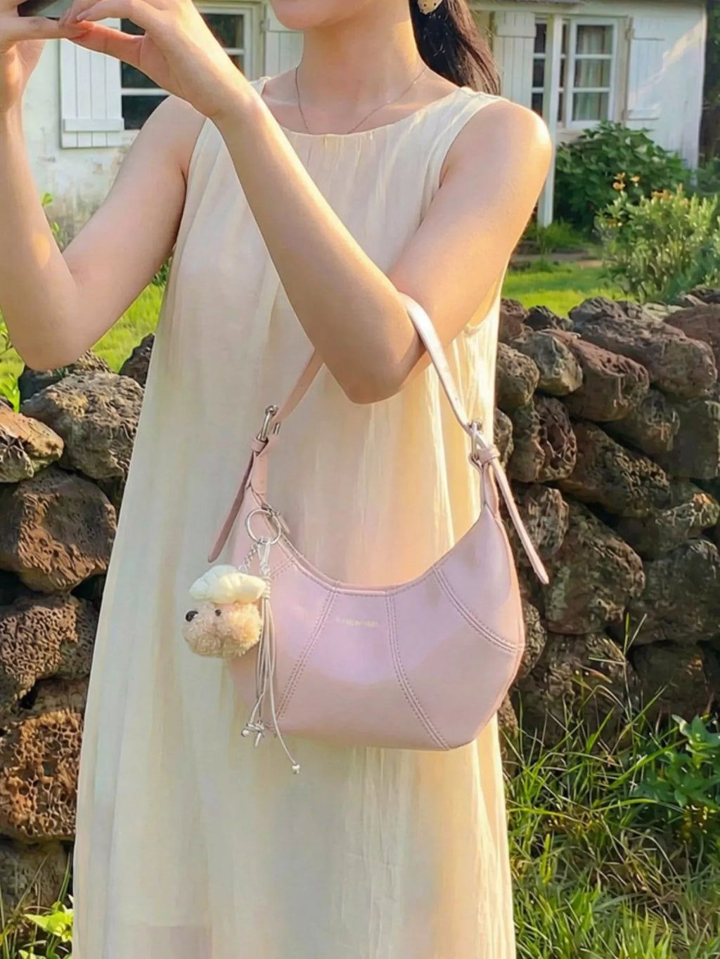PU Leather Shoulder Bag
