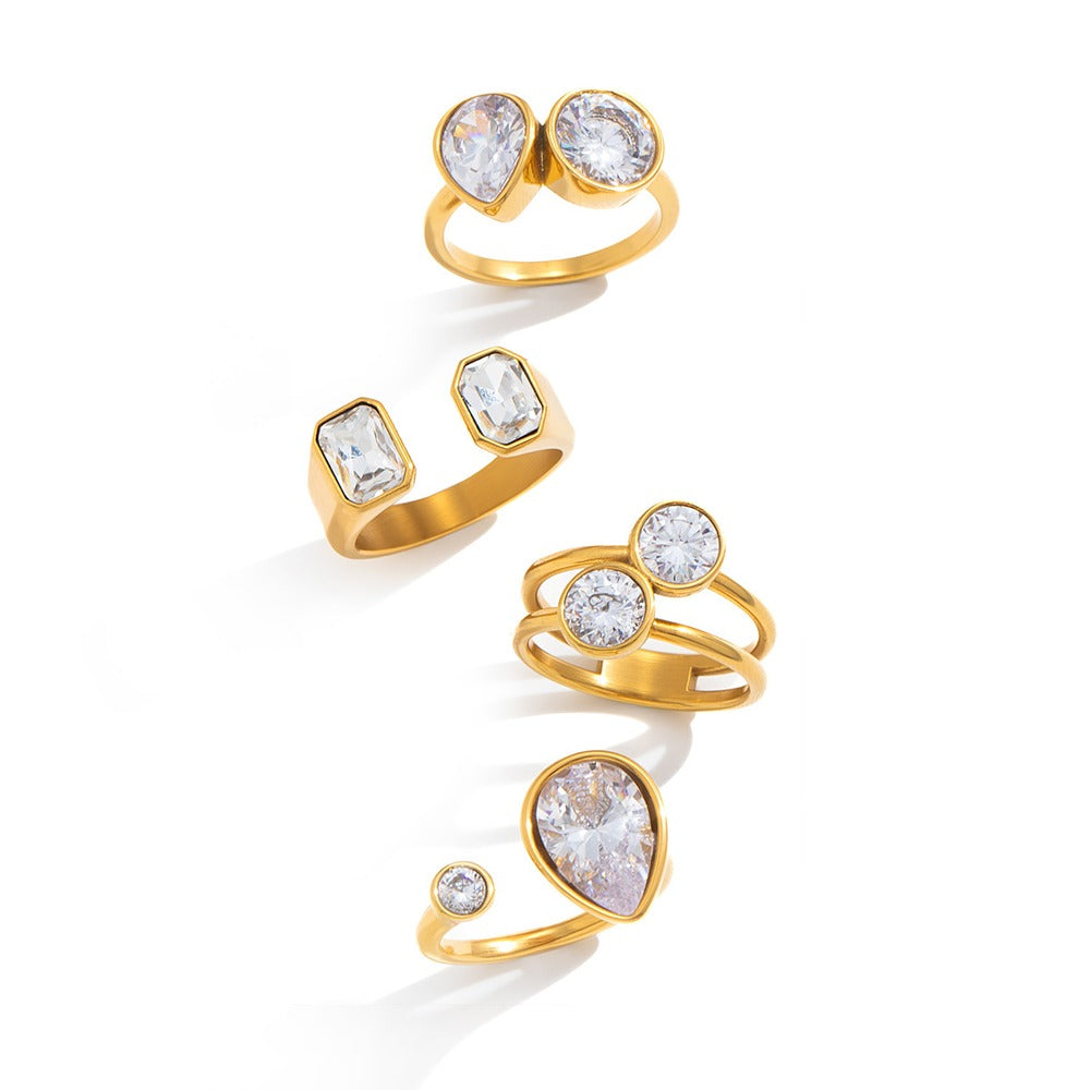 Zircon Ring Collection