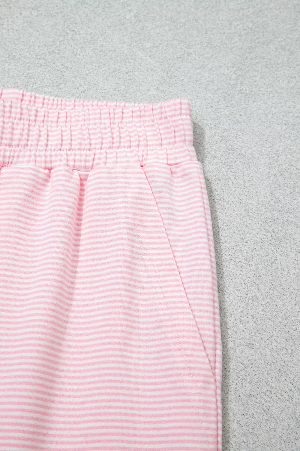 Striped Long Sleeve Top and Pants Set