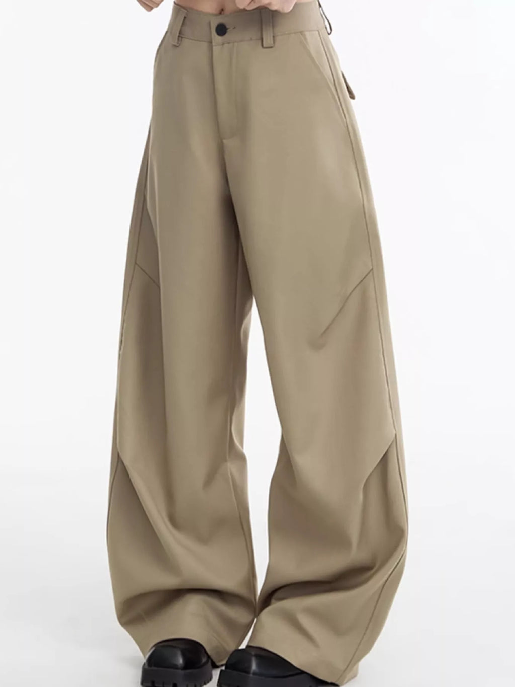 Wide-Leg Cargo Pants