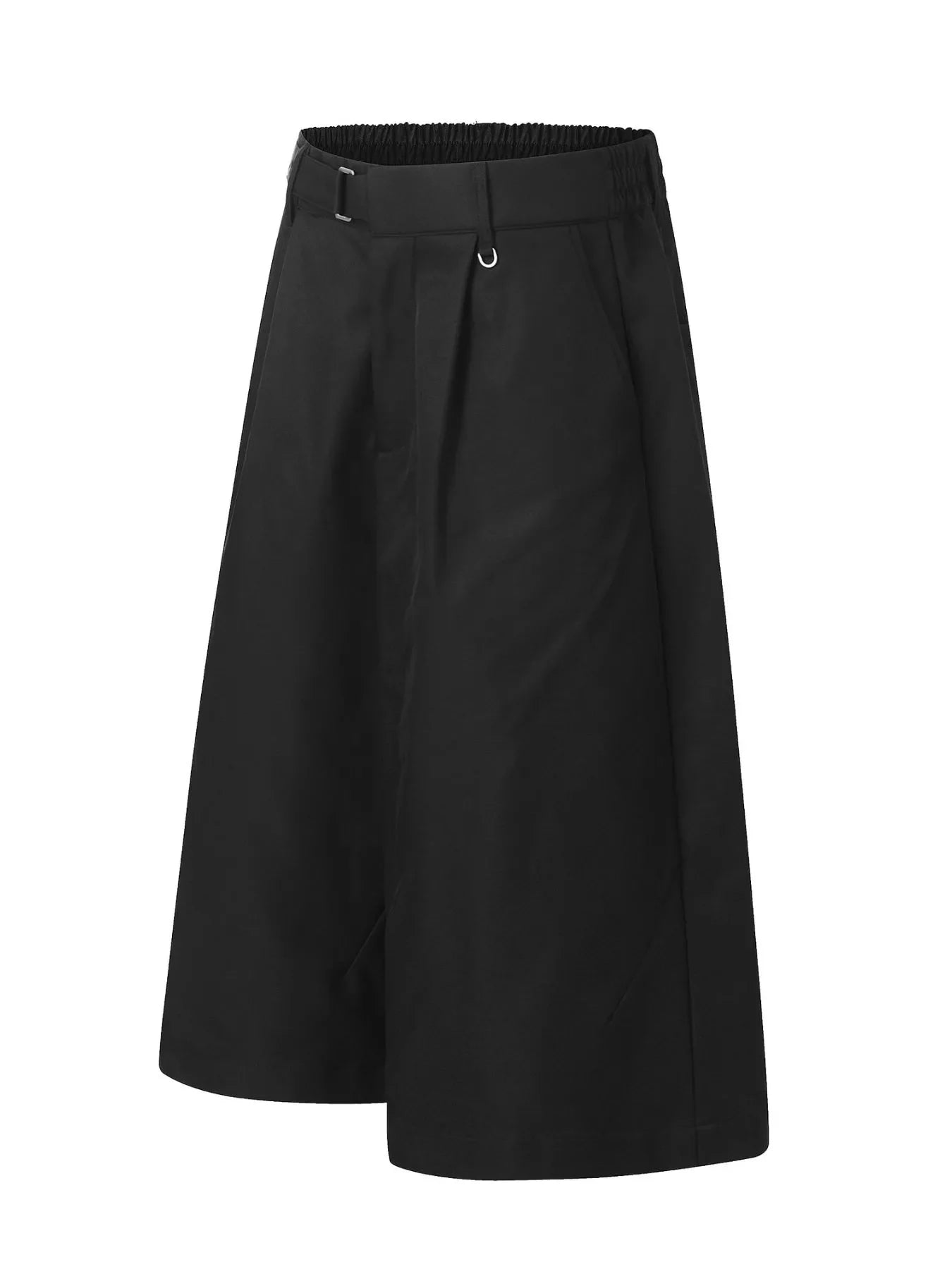 Men's Wide Leg Pleated Capris