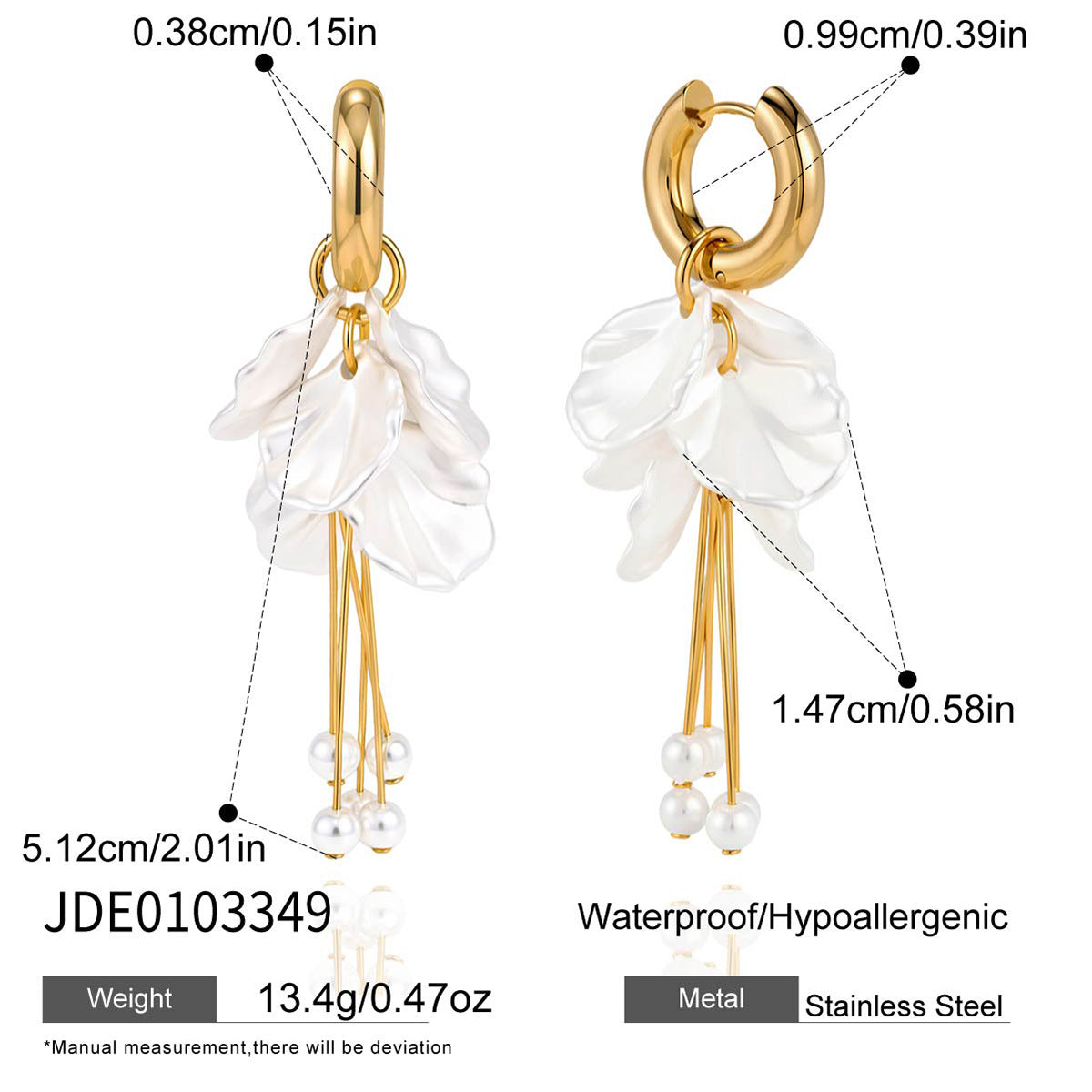 Pearl Tassel Earrings Collection