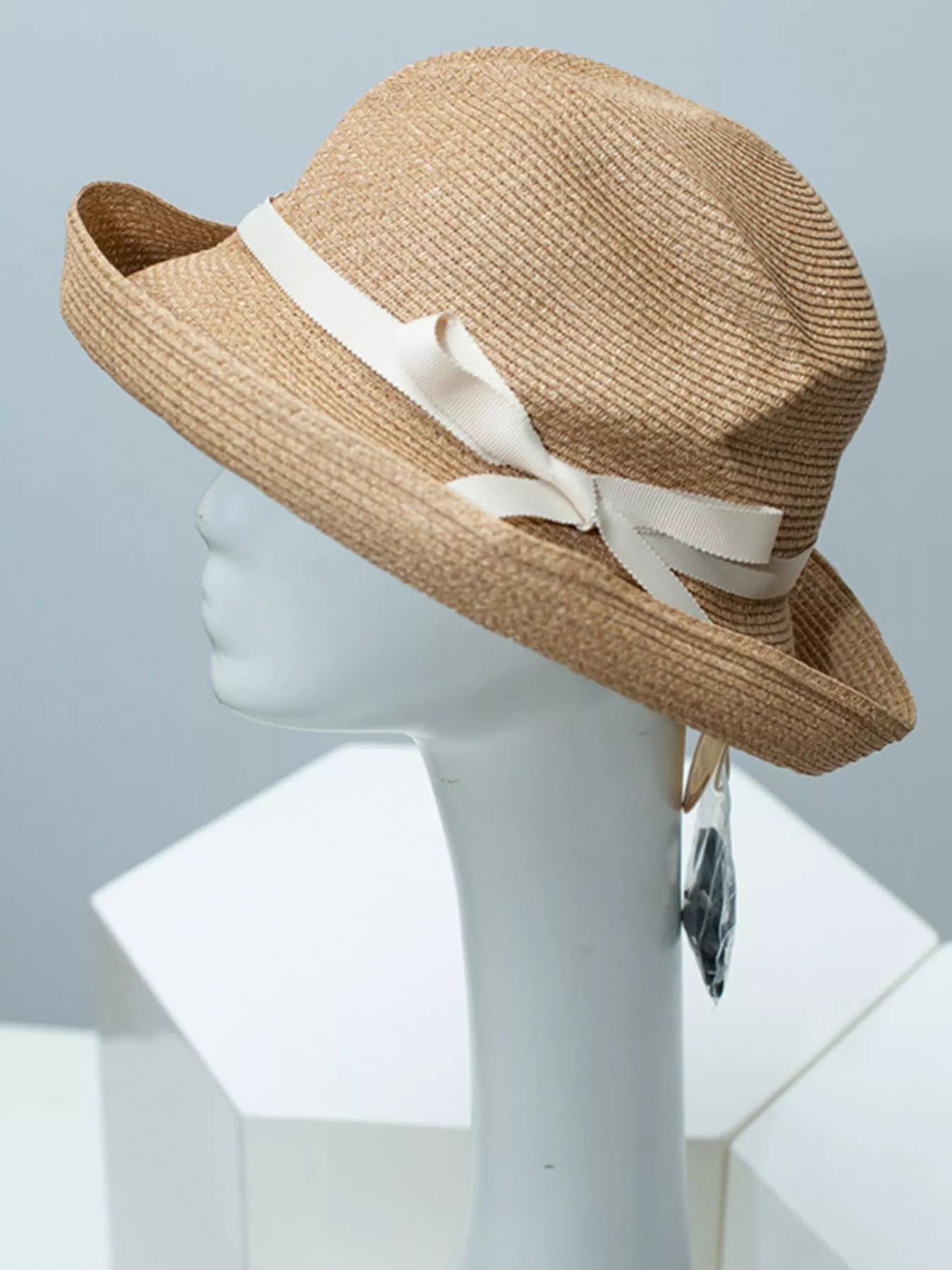 Ribbon Straw Hat