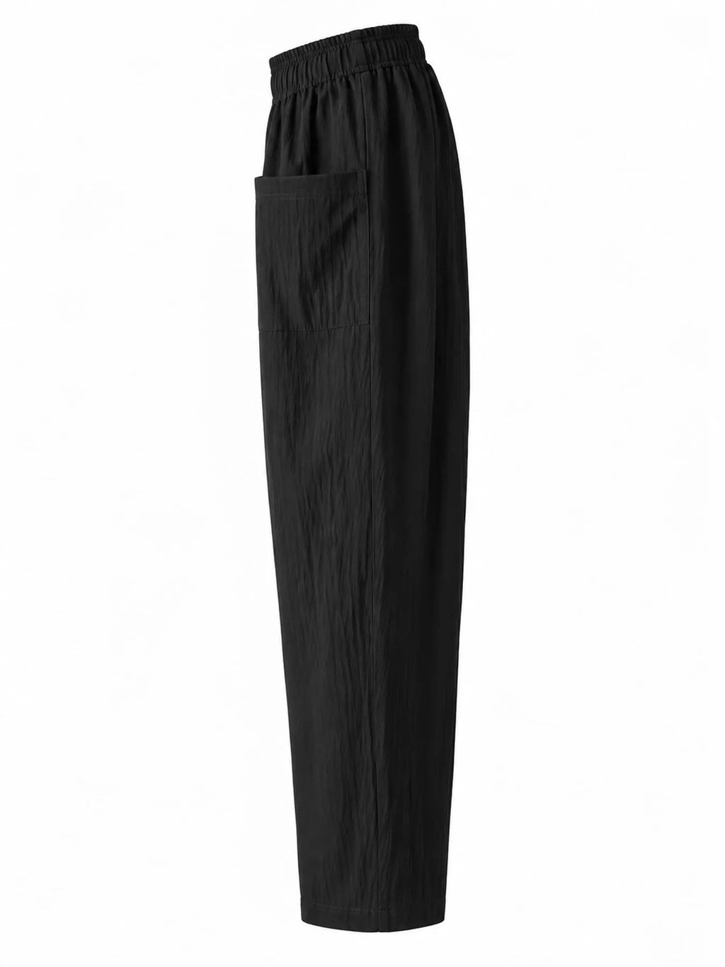 Full Size High-Waisted Elastic Loose Harem Pants Plus Size