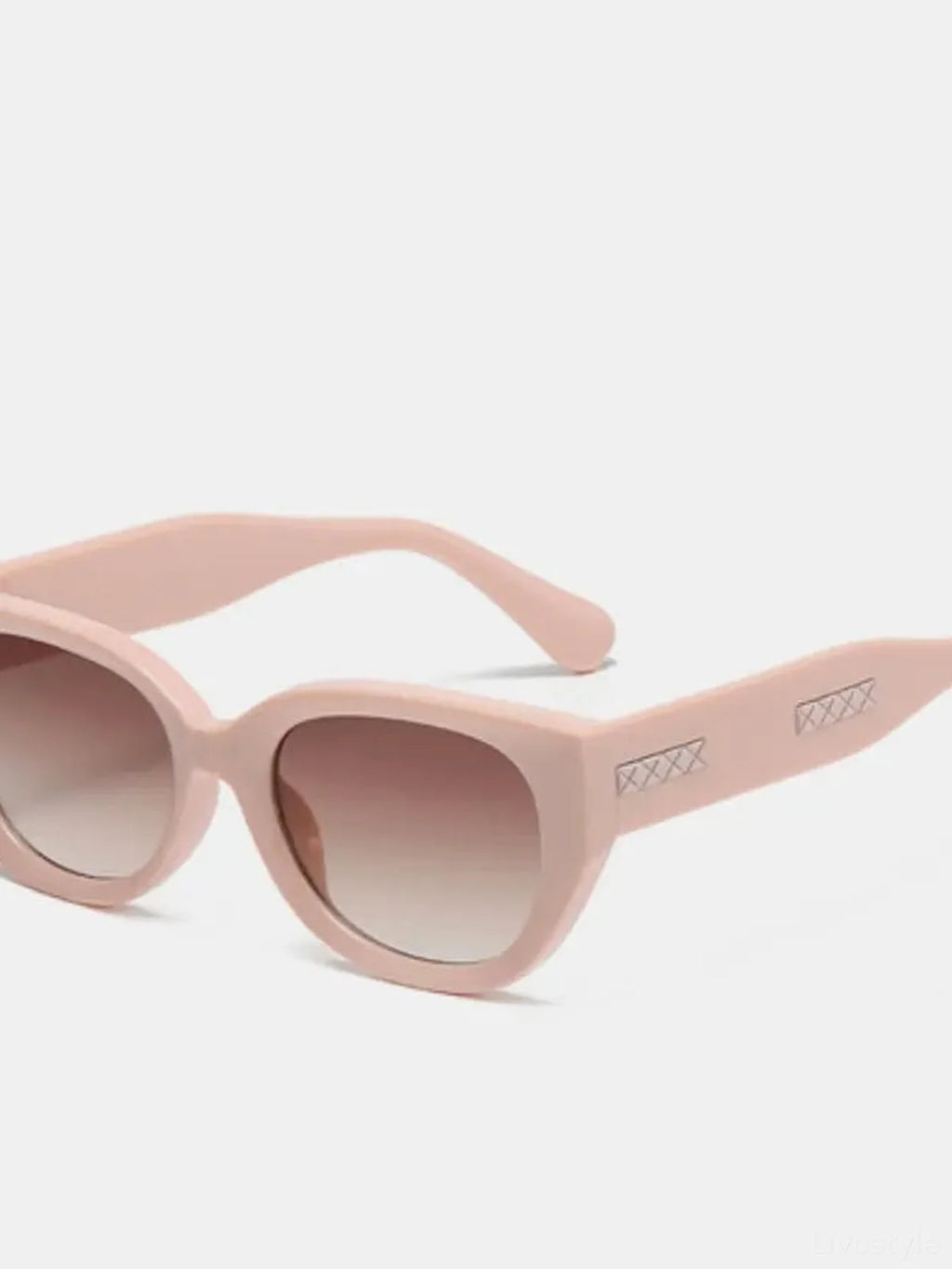 Cat Eye Polycarbonate Frame Sunglasses with UV400 Protection
