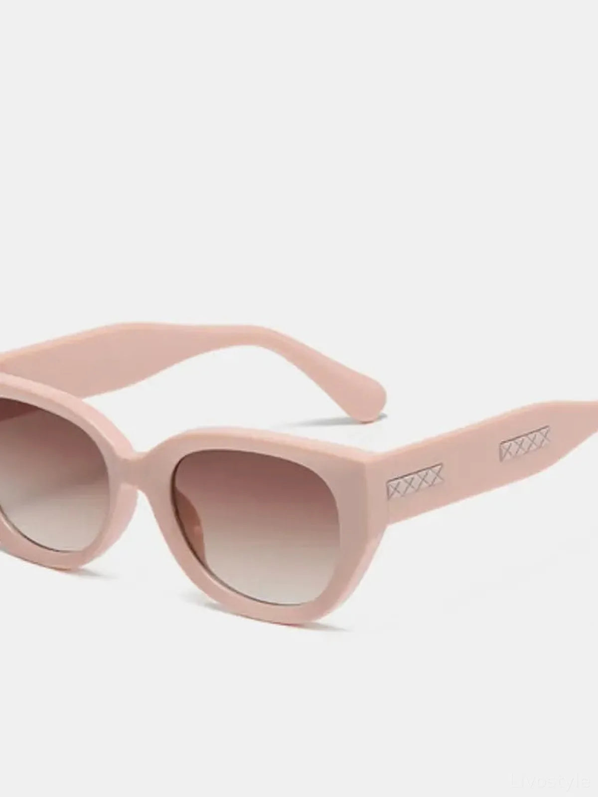 Cat Eye Polycarbonate Frame Sunglasses with UV400 Protection