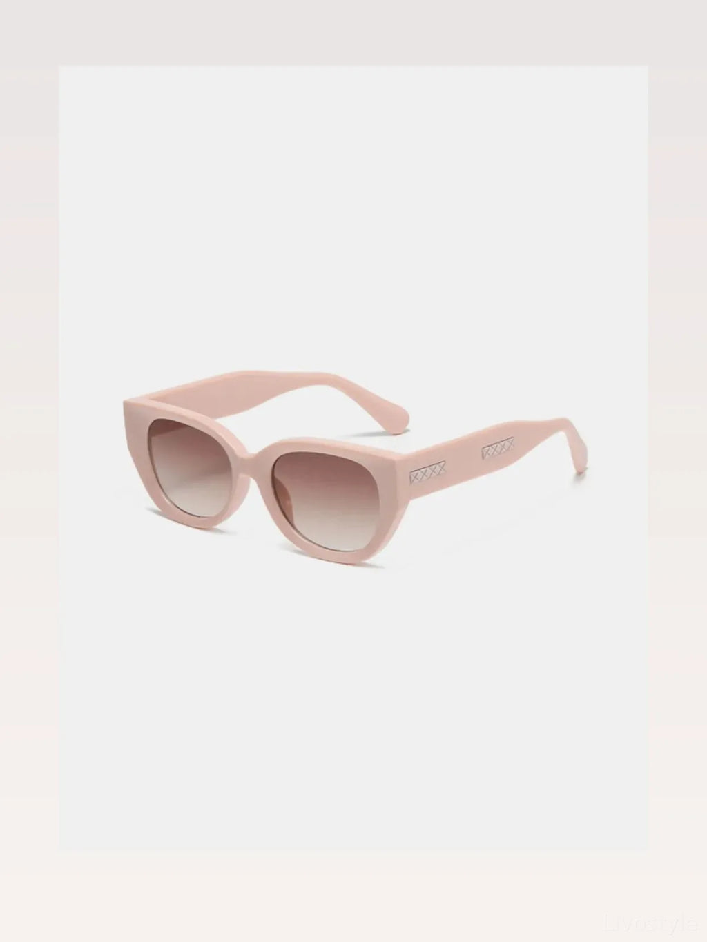 Cat Eye Polycarbonate Frame Sunglasses with UV400 Protection