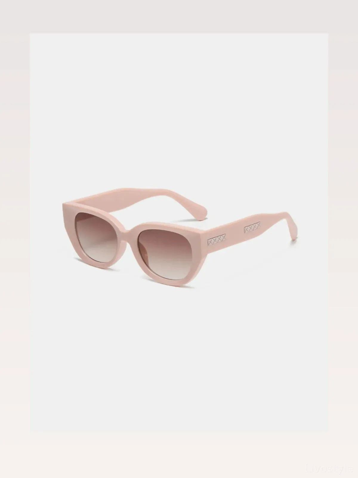 Cat Eye Polycarbonate Frame Sunglasses with UV400 Protection