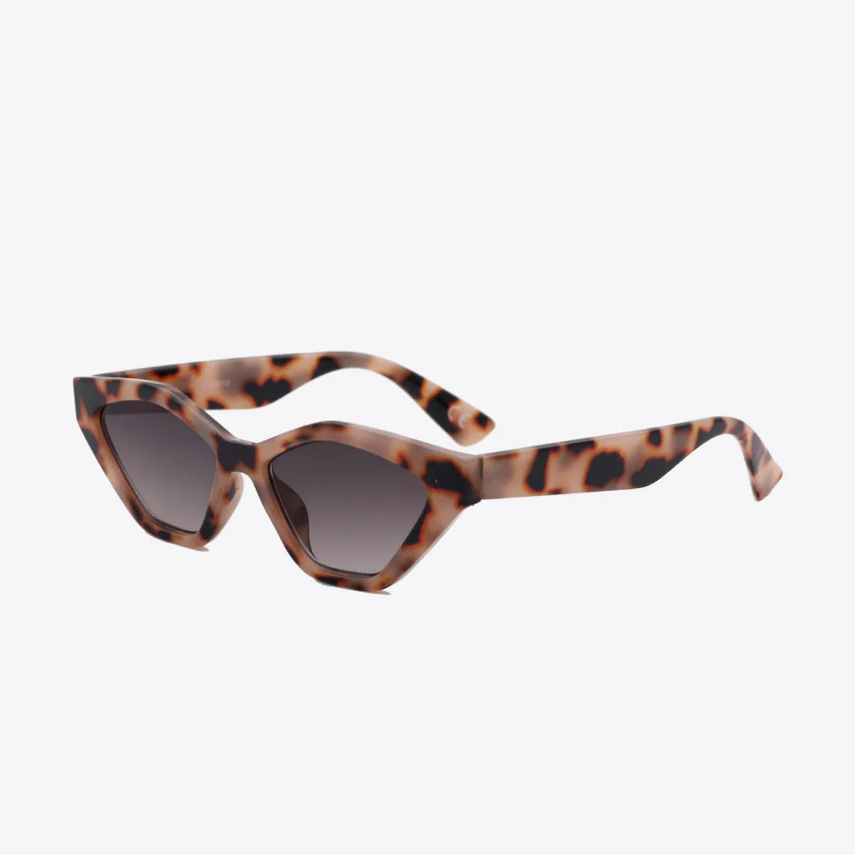 Cat Eye Polycarbonate Sunglasses with Gradient Lens