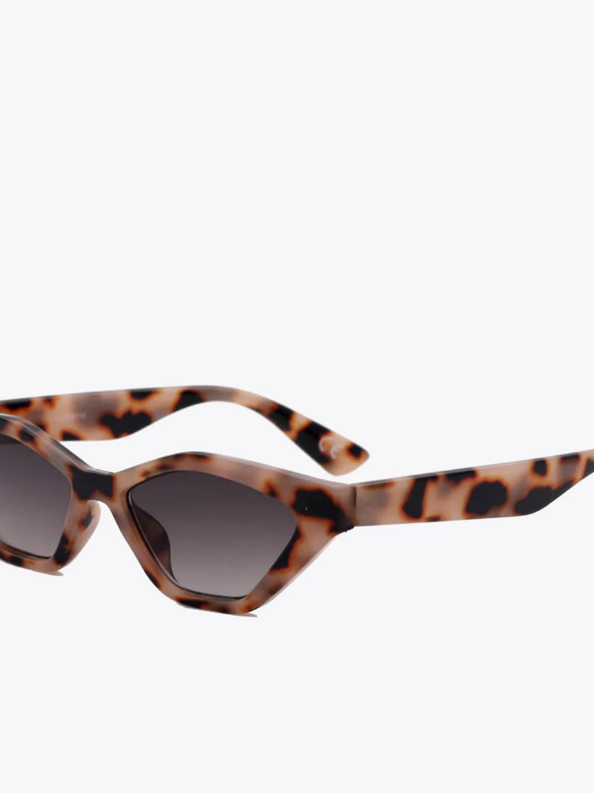 Cat Eye Polycarbonate Sunglasses with Gradient Lens