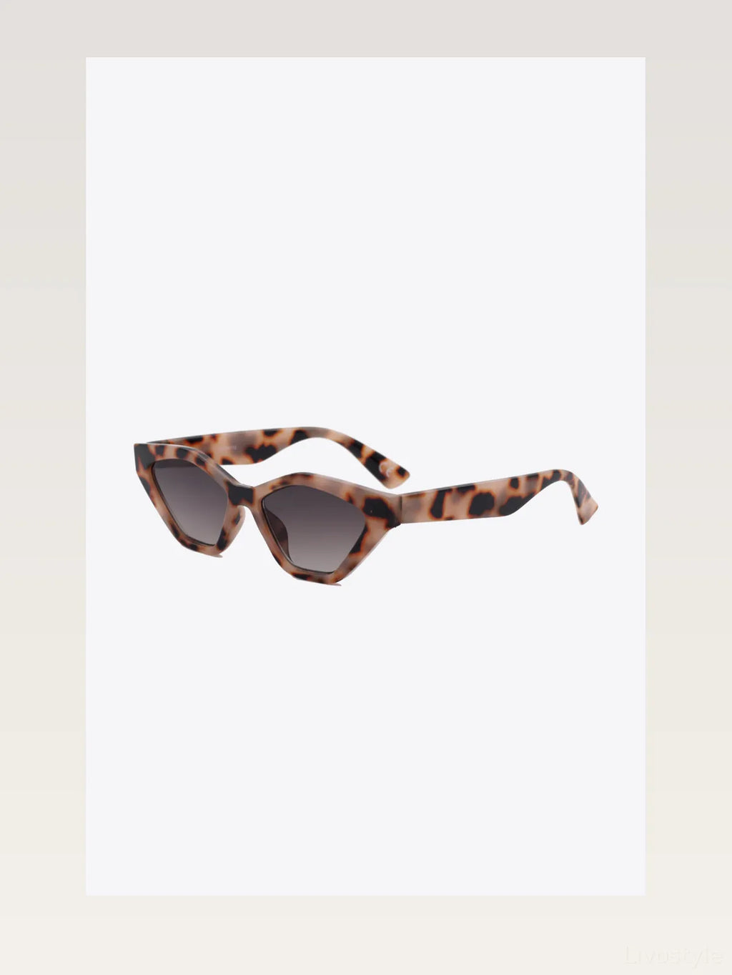 Cat Eye Polycarbonate Sunglasses with Gradient Lens