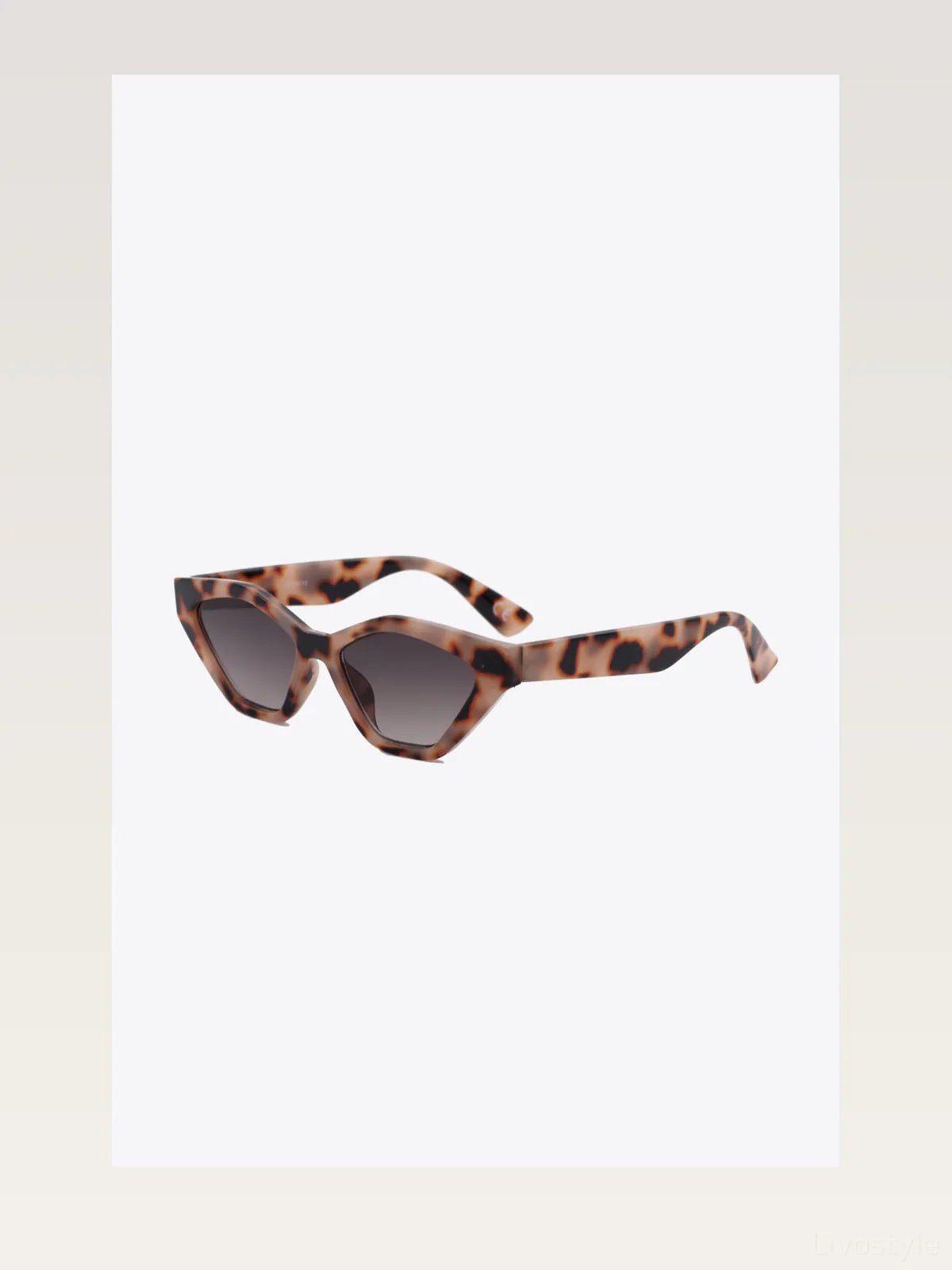 Cat Eye Polycarbonate Sunglasses with Gradient Lens
