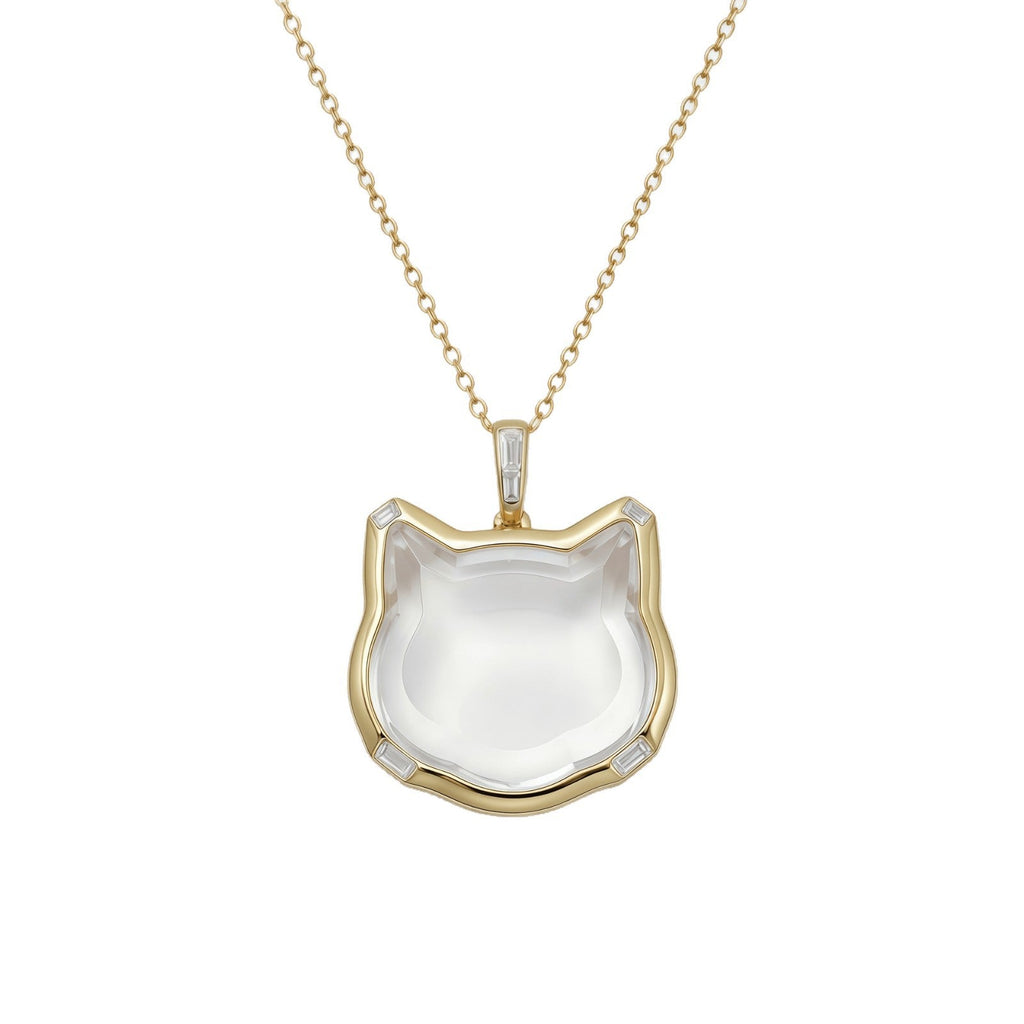 Fox Glass Locket Necklace Collection