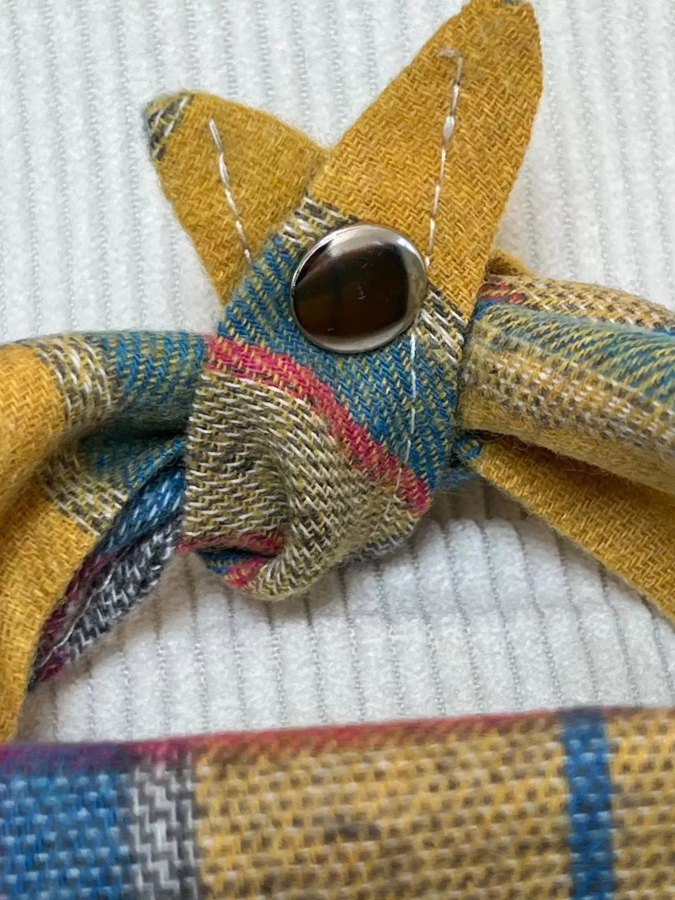 Plaid Pet Scarf