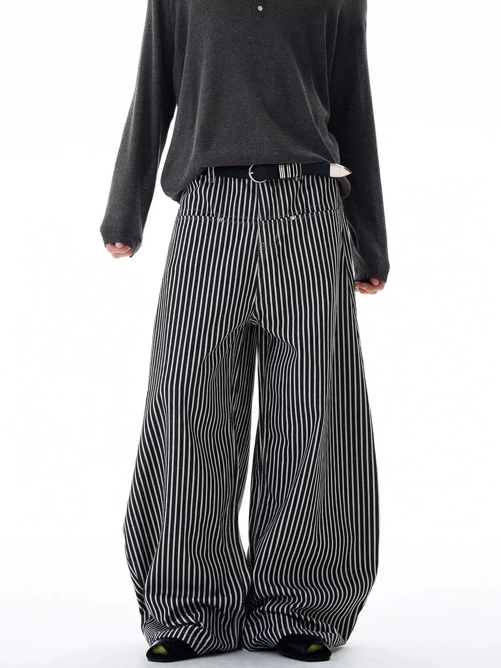 Men's Full Size Wide Leg Pants Plus Size