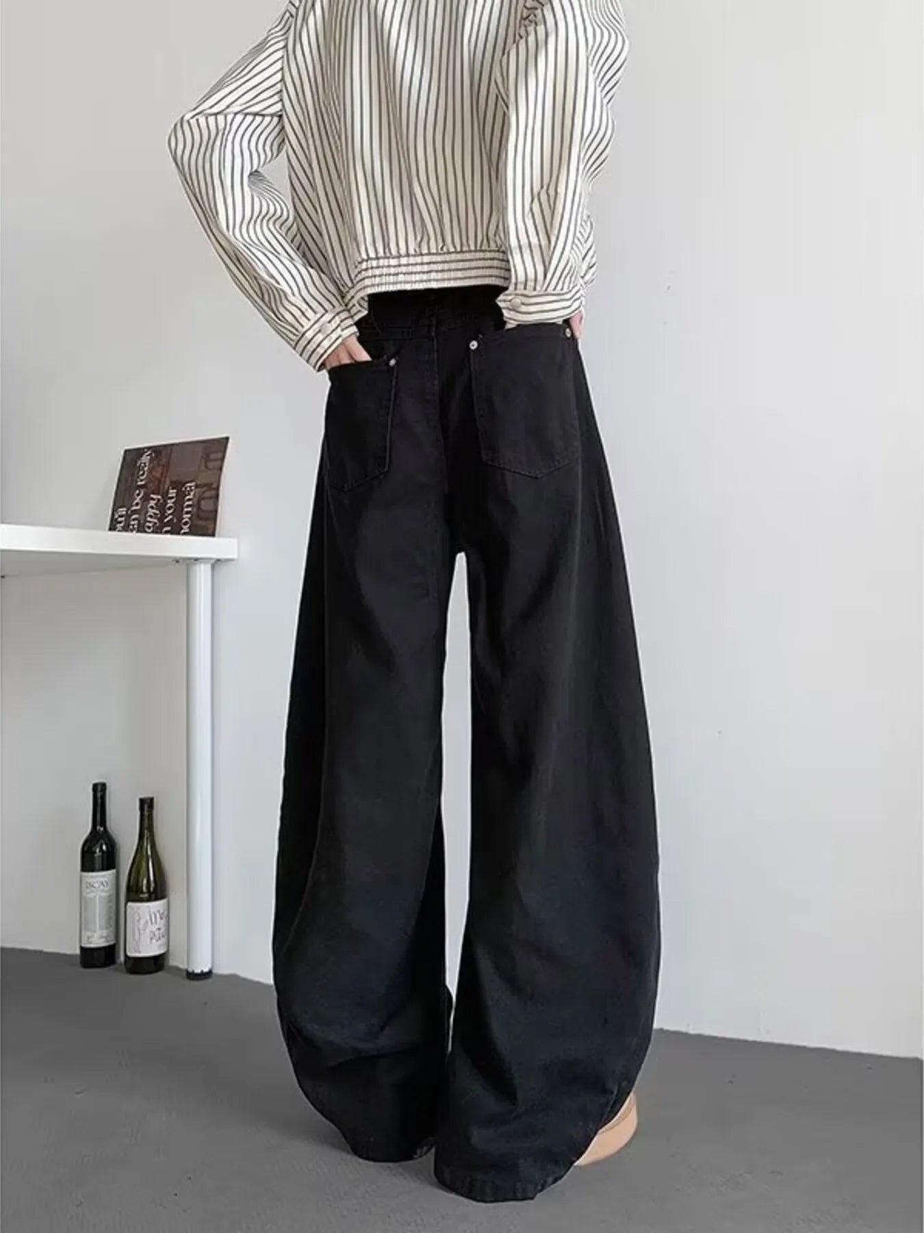 Men's Wide Leg Casual Pants