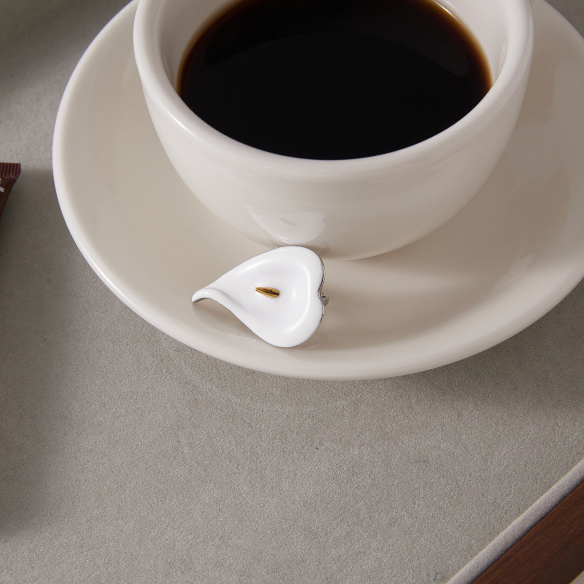 Calla Lily Statement Ring